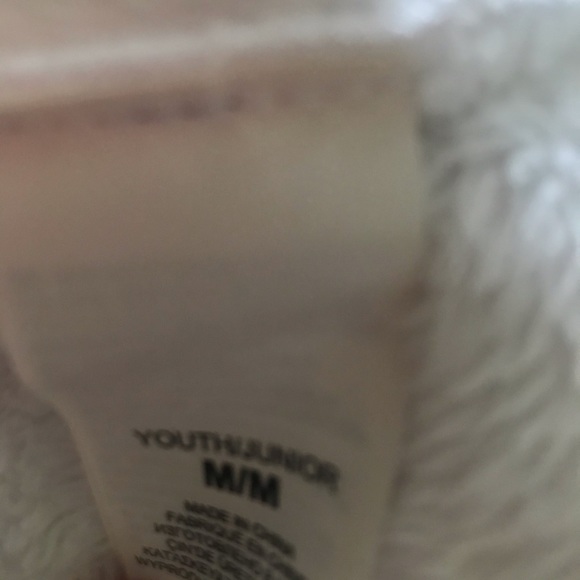 Khombu Girls Sze 2 White Snow Boot &North Face Hat - Picture 13 of 16